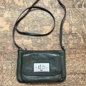 Kate Spade Green Leather Crossbody Bag